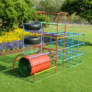 Train with Climbing Frame